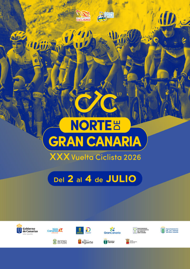 Cartel XXX Vuelta Ciclista Norte de Gran Canaria